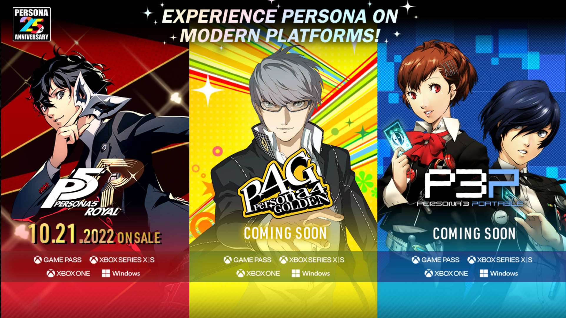 Persona 3 Portable Now Available On Xbox Game Pass