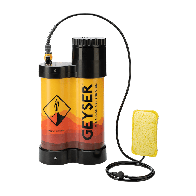 Introducing The Geyser Portable Shower – The Easiest Way To Stay Clean