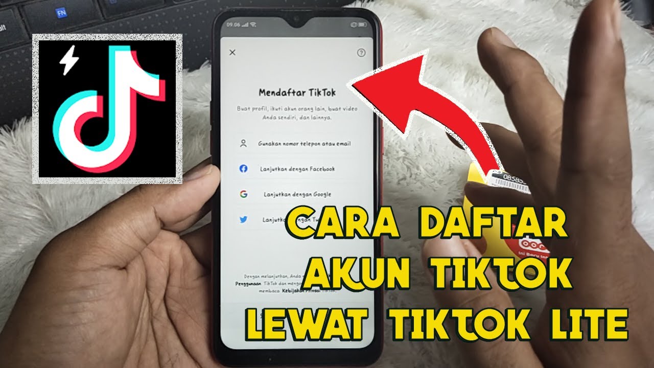 Bagaimana cara membuat akun TikTok?